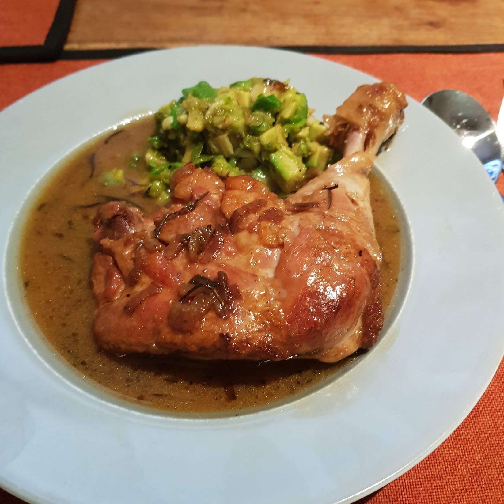 chicken-maryland-in-a-creamy-sauce-why-is-the-fat-man-hungry